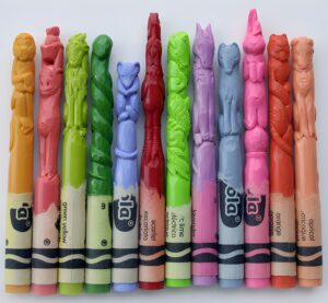 Crayon Sculptures