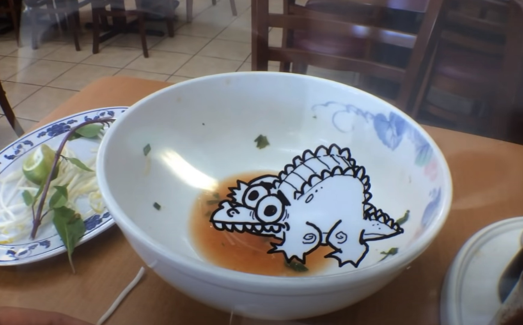 Dinosaur on a Dish