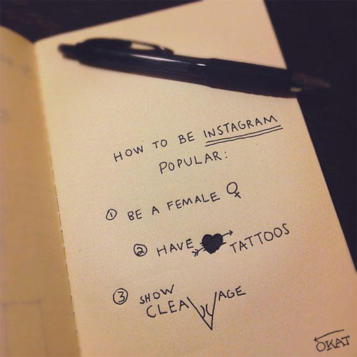 How to be instagram popular.