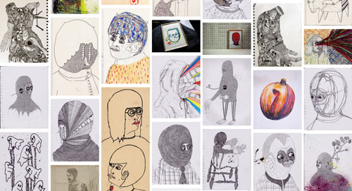 Compilation of various illustrations by Dany Reede