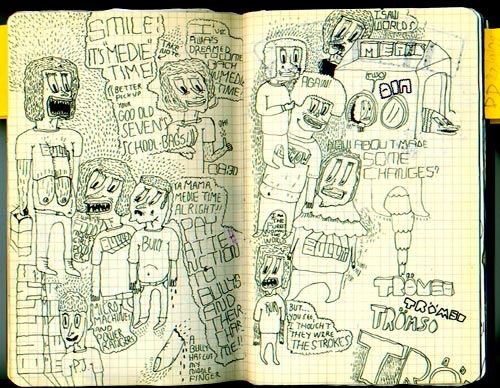 sketchbook doodle