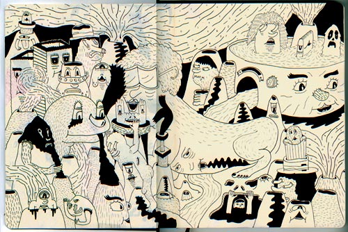 sketchbook doodle