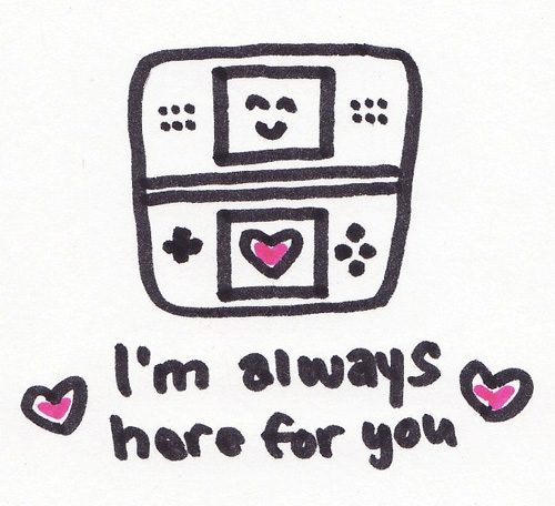 Always Here For You Nintendo DS Doodle
