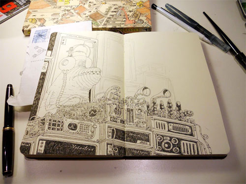 Sketchbooks with Infinite Detail - Doodlers Anonymous