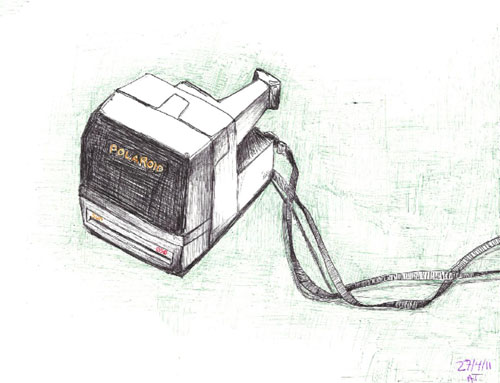 Polaroid Doodle by Angie Taylor