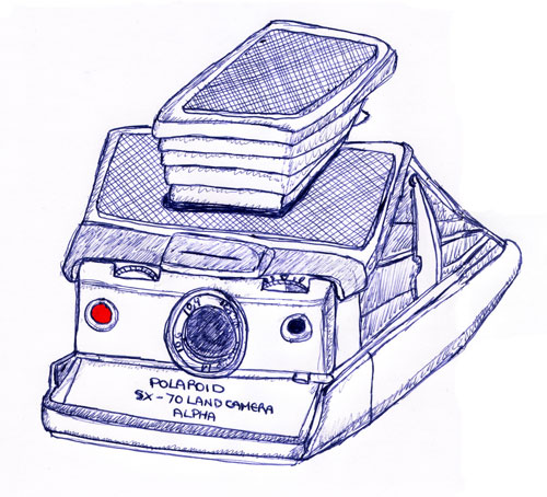 Polaroid Doodle by The Generalist