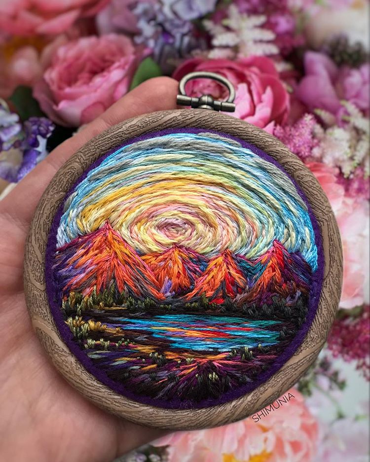 Vera Shimunia embroidery